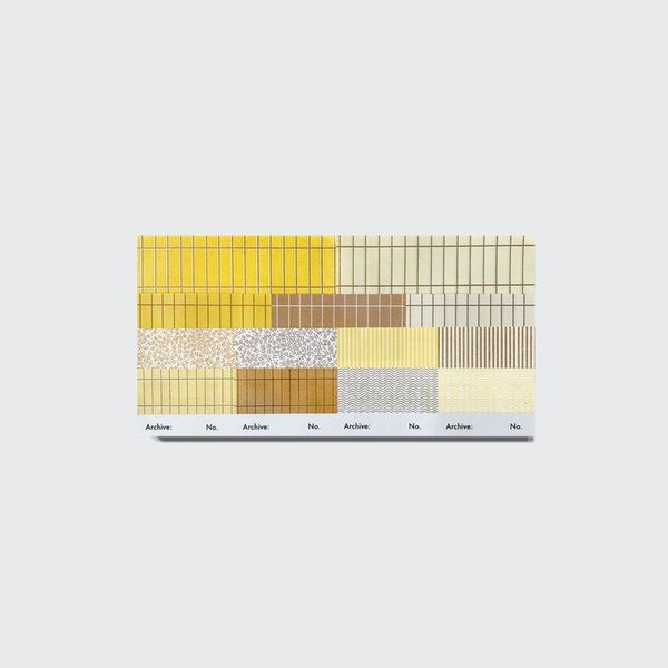 Scout Editions Archive Gummed Labels - Yellow & Gold