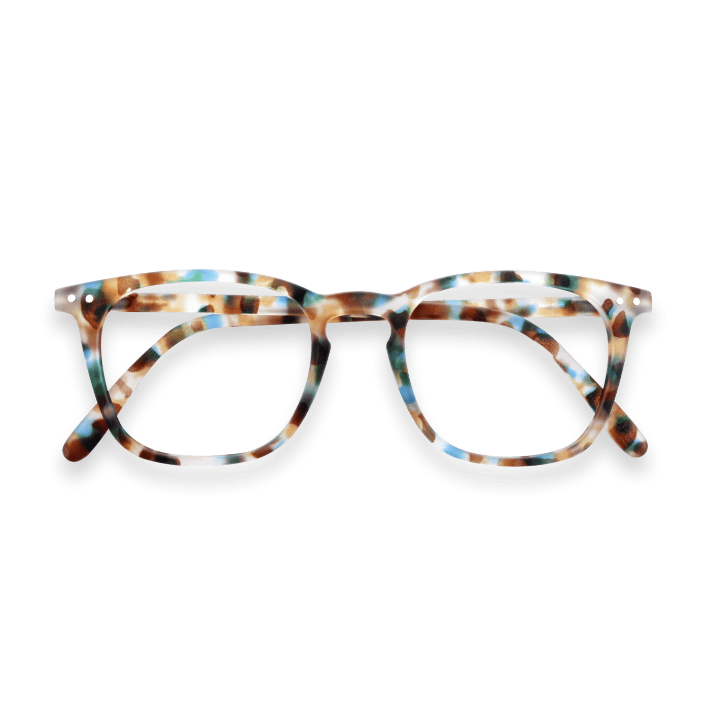 IZIPIZI Blue Tortoise Screen Protection Style E Reading Glasses