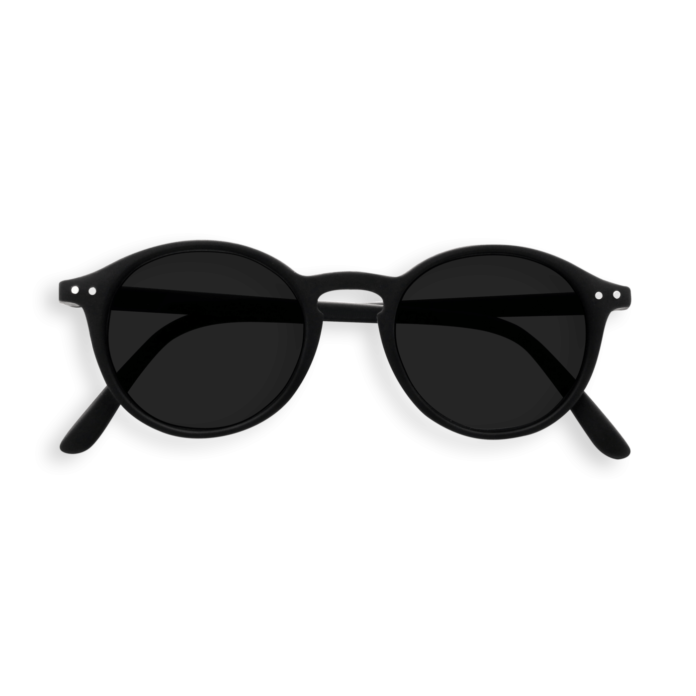 IZIPIZI Black Style D Reading Sunglasses with Grey Lenses
