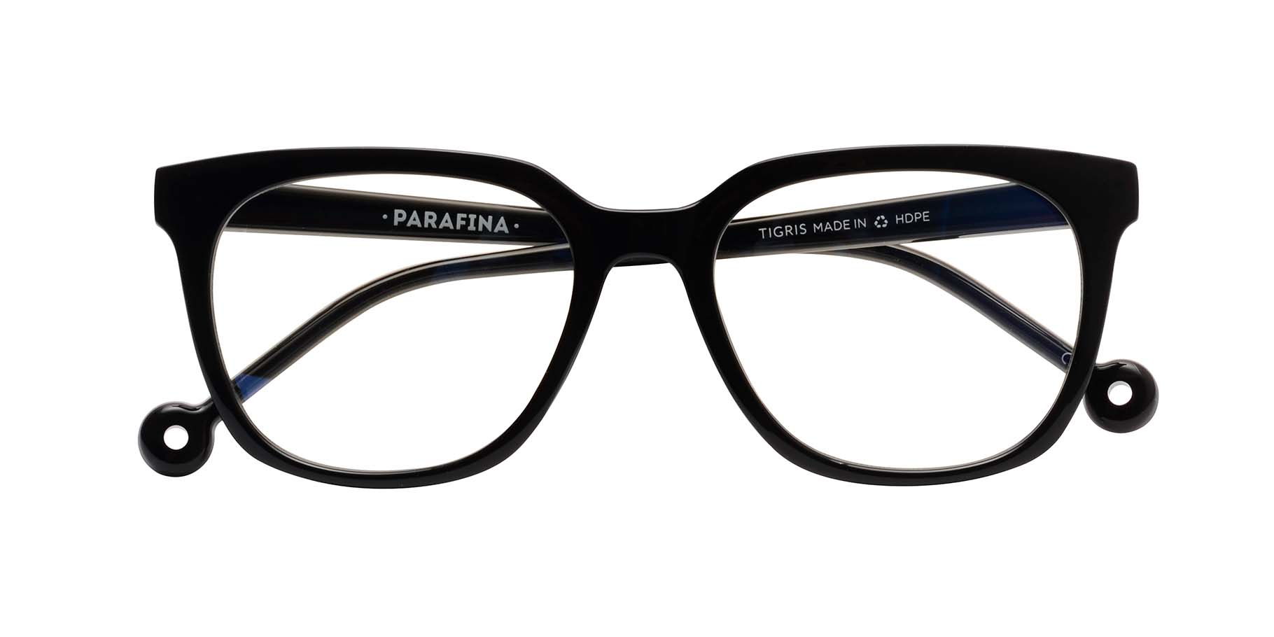 Parafina Eco Friendly Reading Glasses - Tigris Black