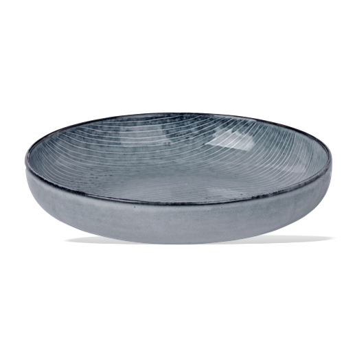 Broste Copenhagen Nordic Sea Stoneware Shallow Bowl
