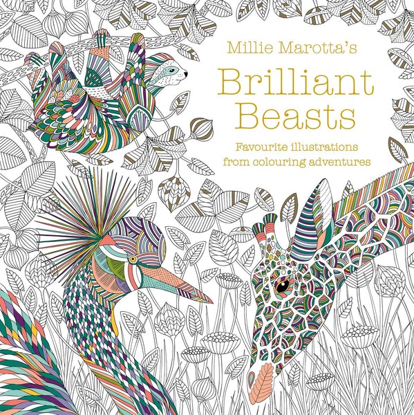 Pavilion Books Millie Marotta's Brilliant Beasts Colouring Book