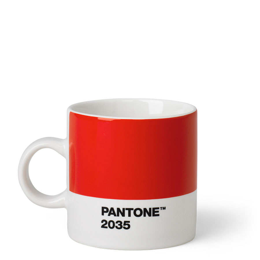 Copenhagen Living Pantone Living Espresso Cup Red 2035