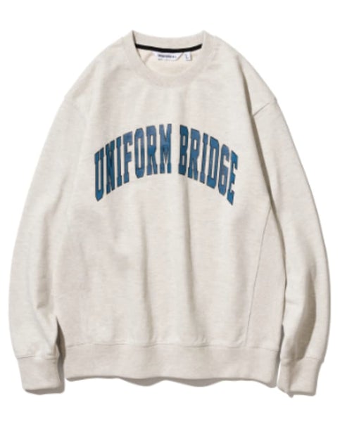 Vtg Arch Logo Sweatshirt - Oatmeal