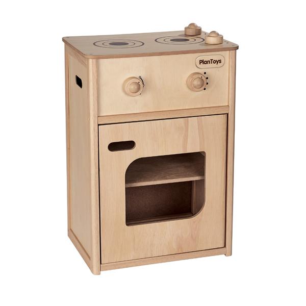 Plan Toys Wooden Kitchen Cooker Toy