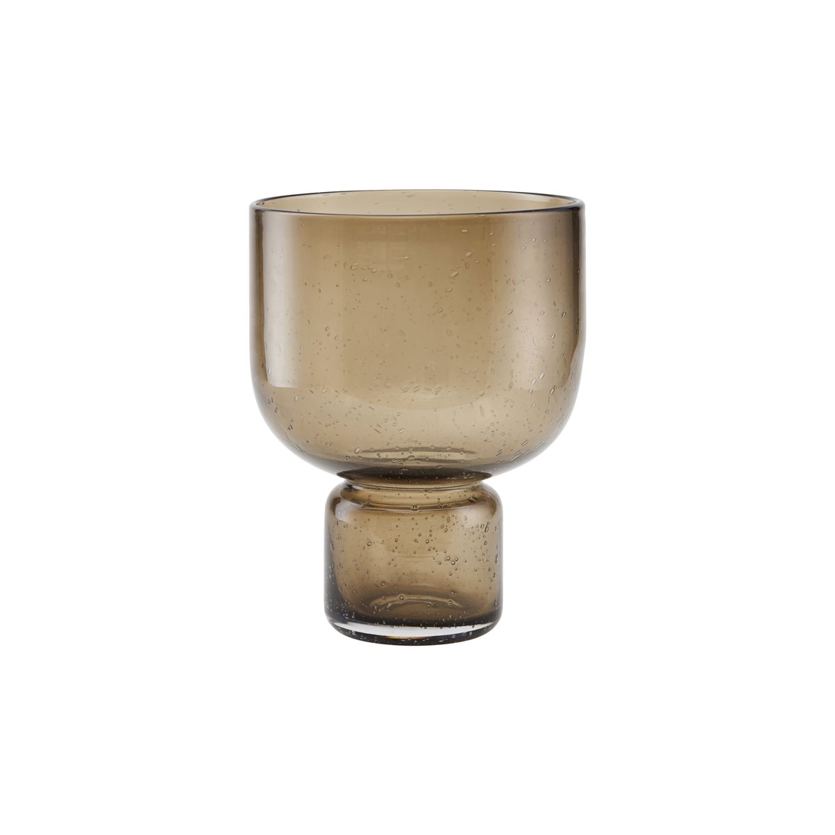 Farida Brown Glass Vase