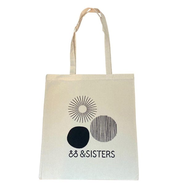 &Sisters 100% Organic Cotton Tote Bag