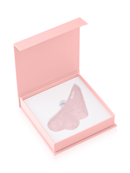 Rose Quartz Gua Sha Facial Massage Tool