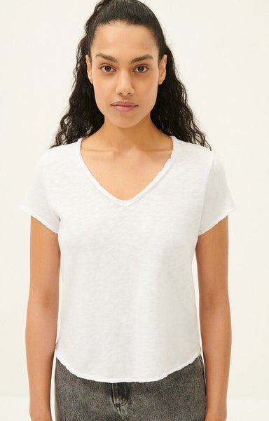 Sonoma V-Neck T-Shirt - White