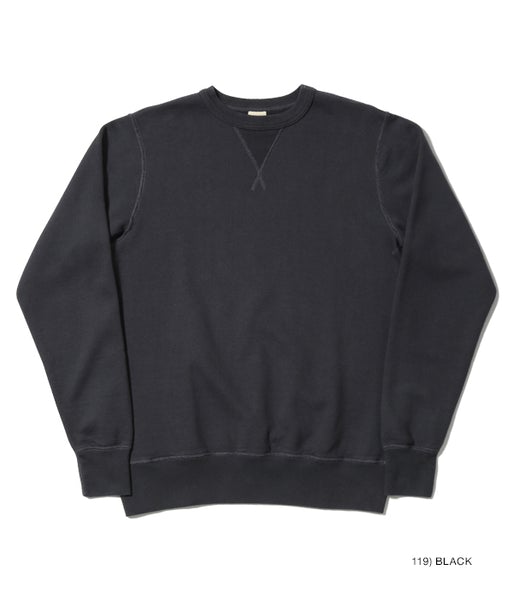 Plain Crew Sweatshirt - Black