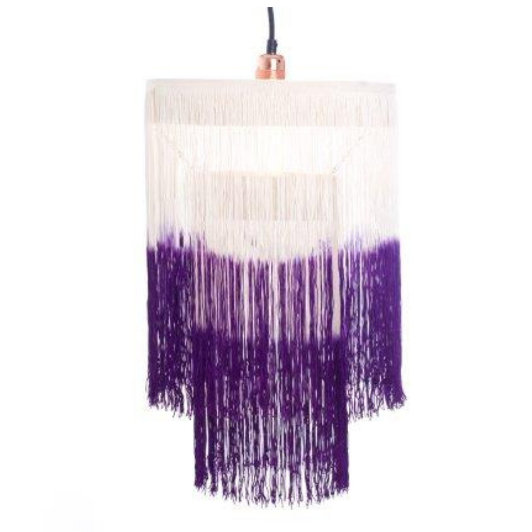 Hippy Fringe Lamp Shade