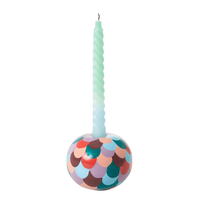 Rice by Rice Multicolour Metal Candleholder 