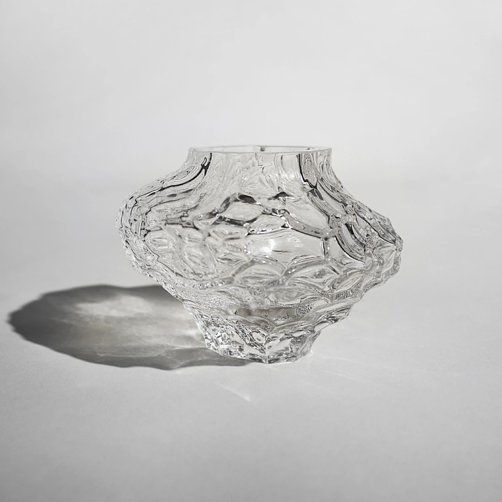Hein Studio Canyon Clear Glass Vase - Mini 