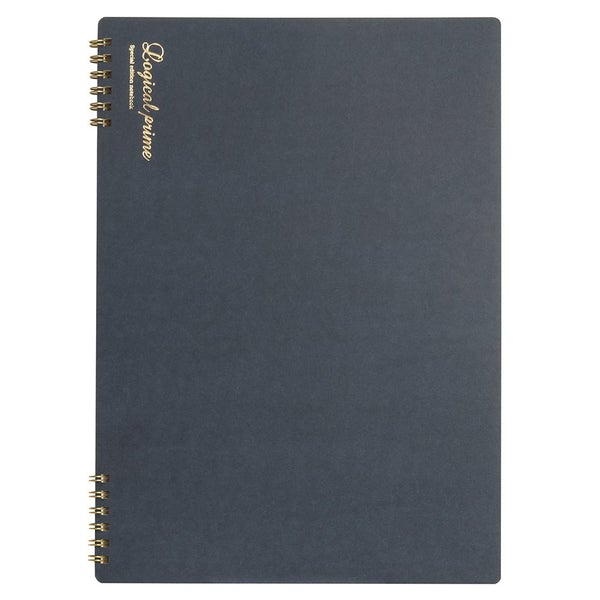 Blue Logical Prime Ringbound Notebook A4 Ruled