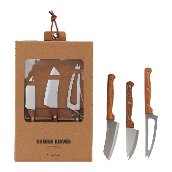 Set of 3 Cheese Knives