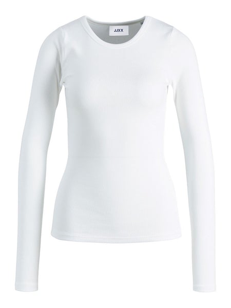 Freya Long Sleeve Tee Bright White