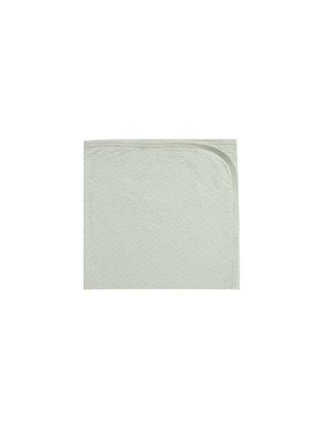 Quincy Mae Pointelle Baby Blanket Mint