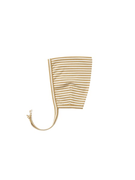 Quincy Mae Pixie Bonnet Gold Stripe