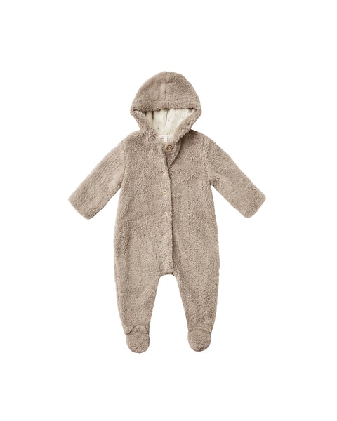 Rylee + Cru Bear Suit Taupe Taupe