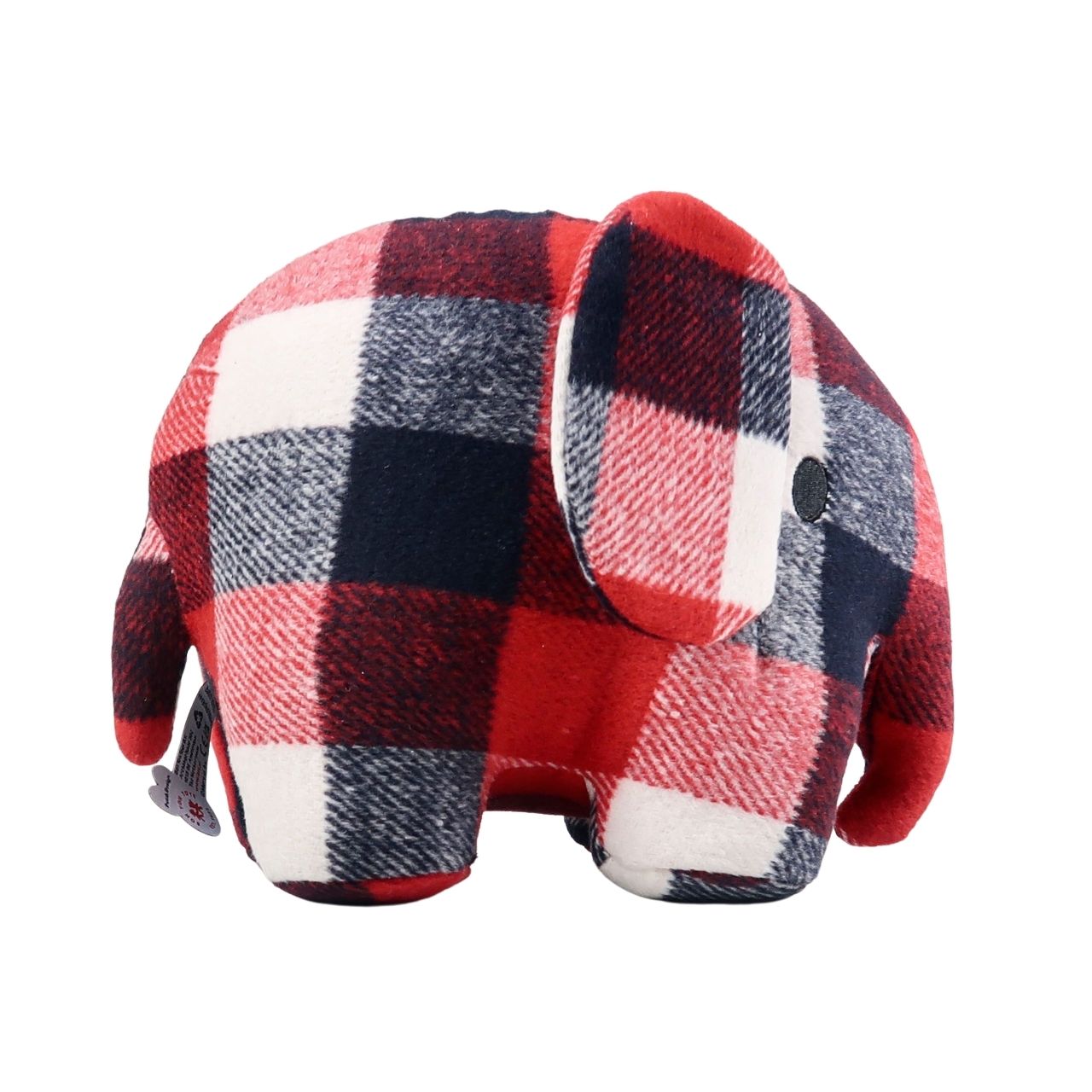 Miffy Red and Blue Checked Elephant – Large