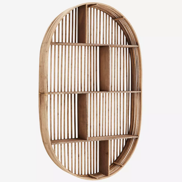 Oval Bamboo Shelf