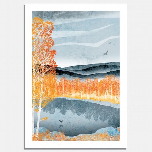 Ruth Thorp Studio Take Flight Art Print A4