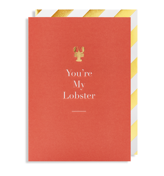 You're My Lobster | Greeting Card