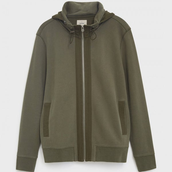 Owen Zip Through - Khaki Green