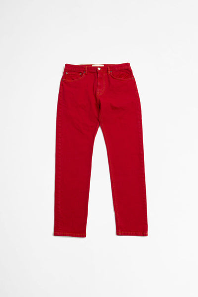 Jeanerica Tapered Soft Red