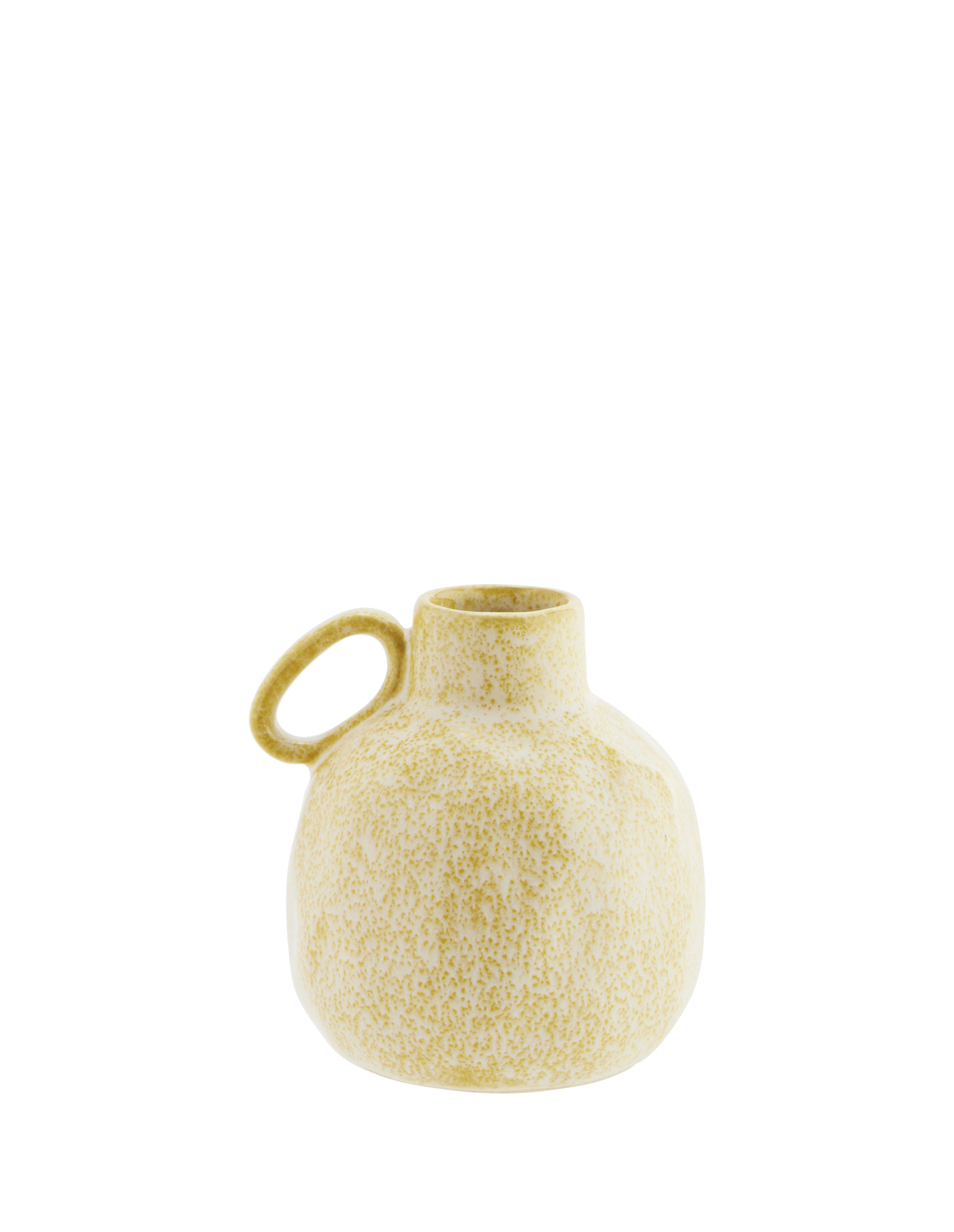 Small Ceramic Bud Vase with Handle