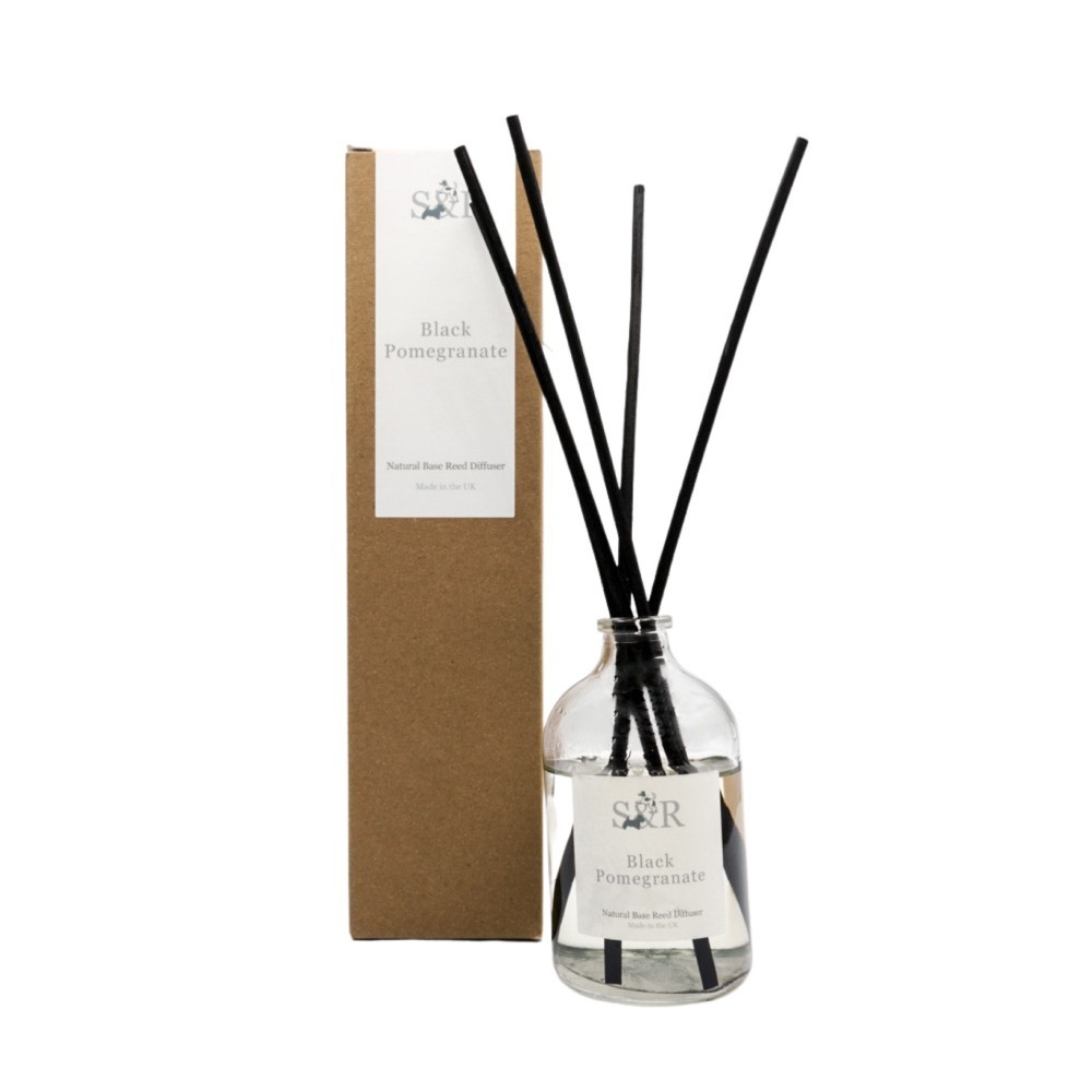 Scottie & Russell Black Pomegranate S&R Reed Diffuser 100ml