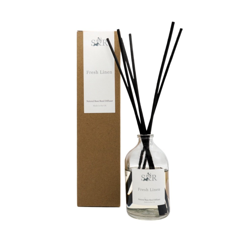 Scottie & Russell Fresh Linen S&R Reed Diffuser 100ml