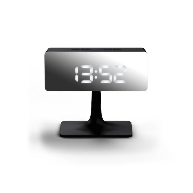 Black Cinemascape Digital Alarm Clock