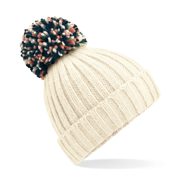 Hygge Pom Beanie Off White