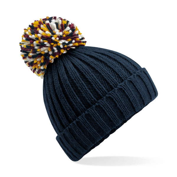 Hygge Pom Beanie French Navy