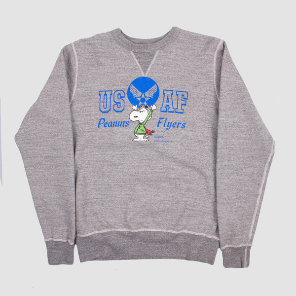 X Peanuts Flyers Sweatshirts - Grey