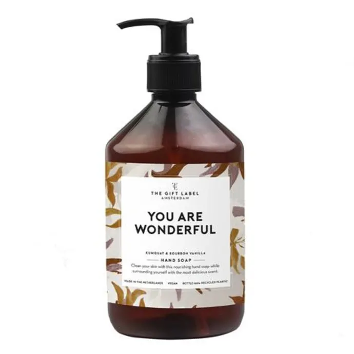The Gift Label Vegan Hand Soap  - You Are Wonderful