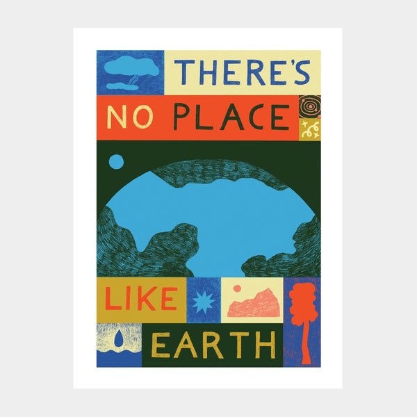 Lucy Scott No Place Like Earth Print