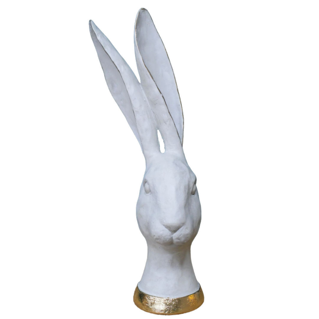 white rabbit head
