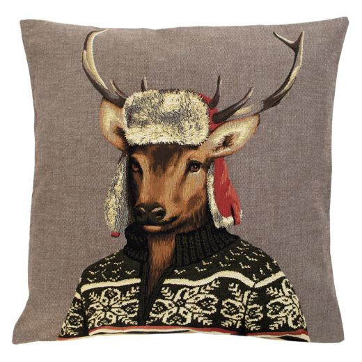 Mars & More Gobelin Cushion "Nordic Deer"