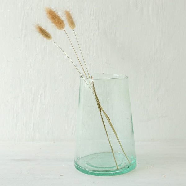 Recycled Glass Vase