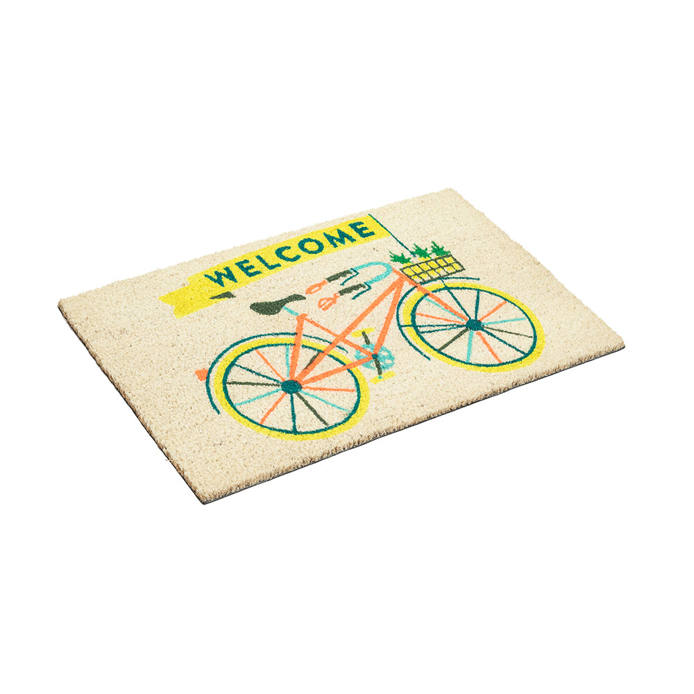 Bombay Duck Bike with Welcome Pineapples Doormat