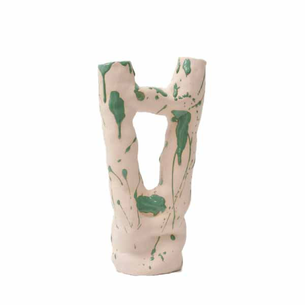 Siup Studio Handmade Splash Ceramic Vase