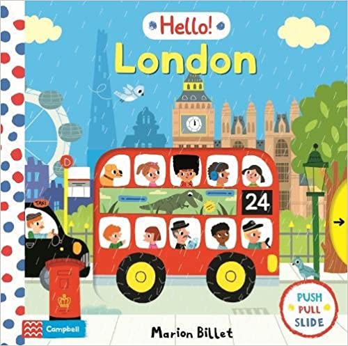 Hello! London Board Book By Marion Billet