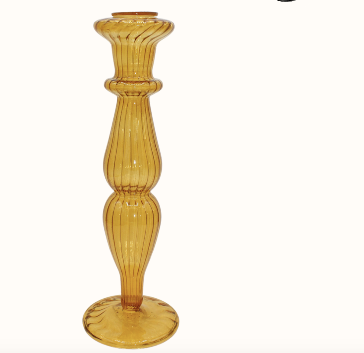 A la collection Candle Holder Amber 