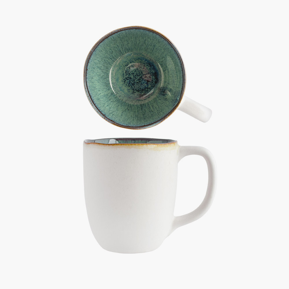 C.ª Atlântica MAR Coffee/Tea Mug - Oyster Green 