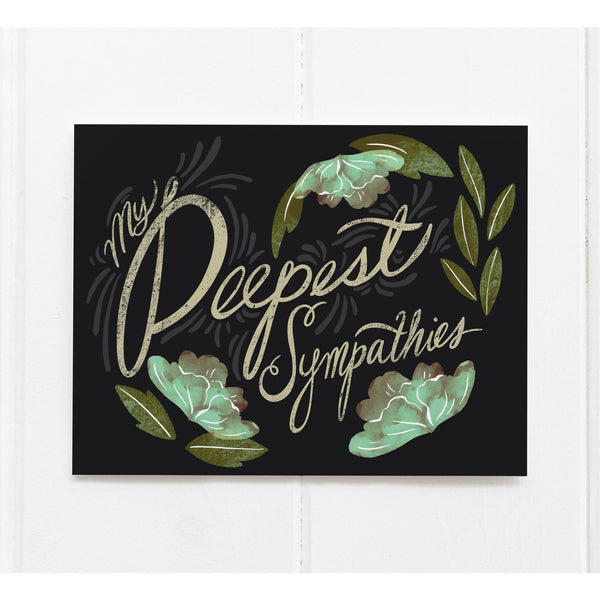 Olive & Company Deepest Sympathies Greeting Card