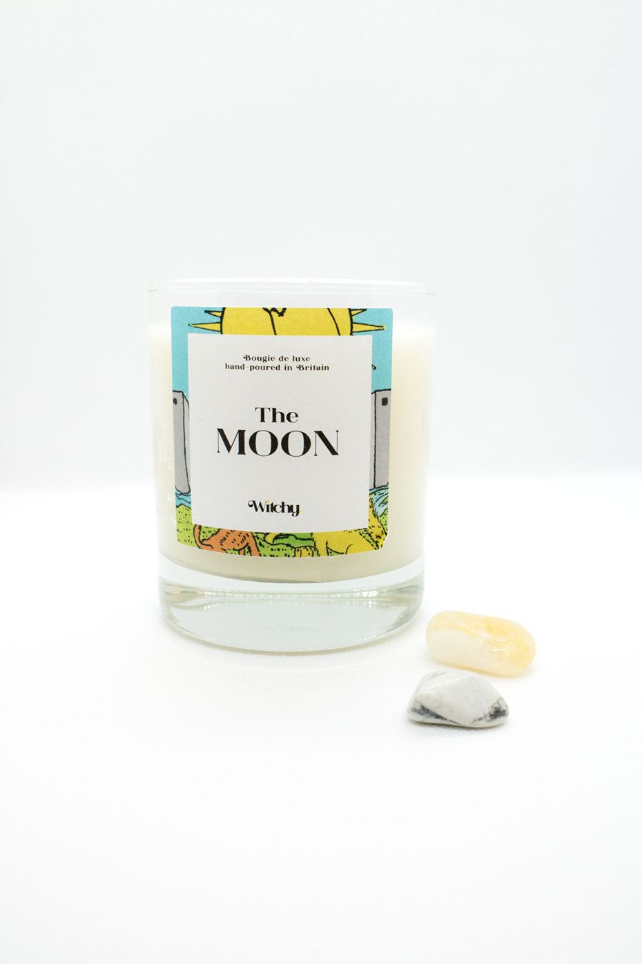 The Moon Tarot Candle For Anxiety & Fear