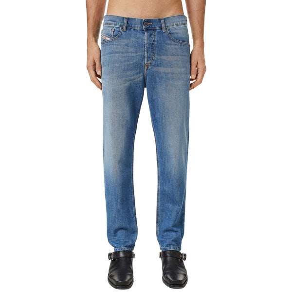 D-Fining 0ehaj Tapered Fit Jeans - Light Blue