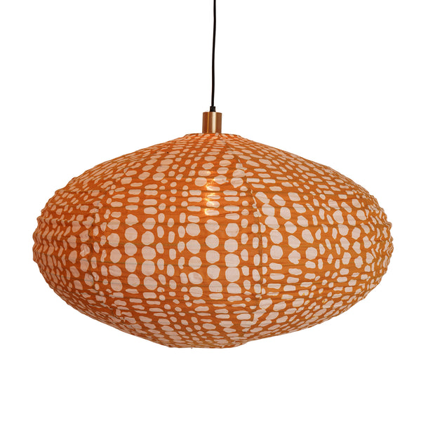 curiouser-and-curiouser-small-60cm-mustard-and-cream-akisame-cotton-pendant-lampshade